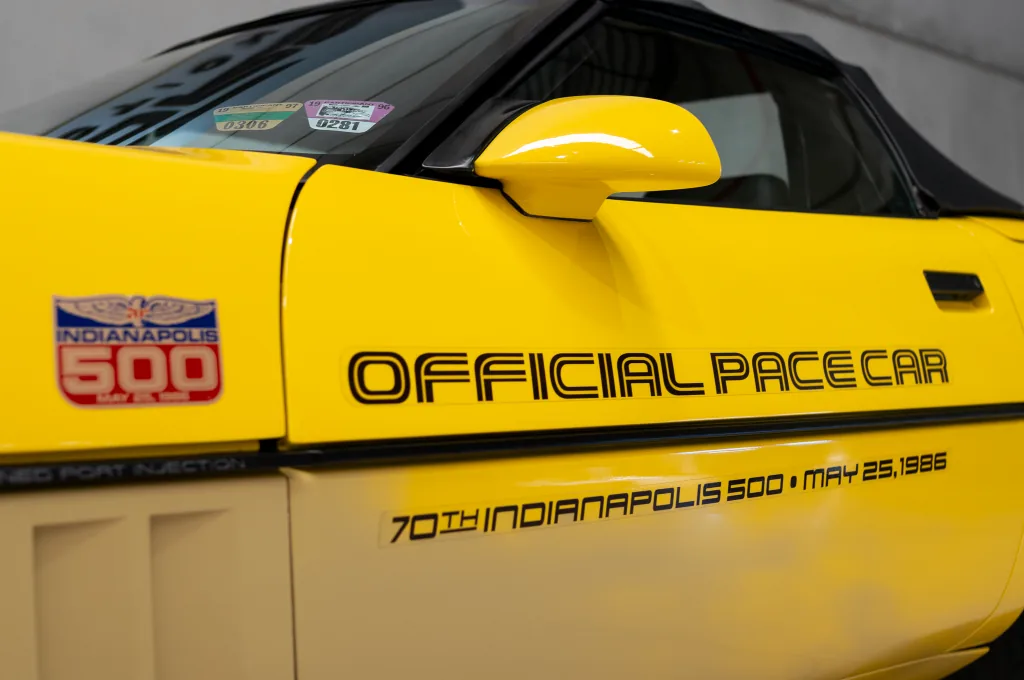 GM Corvette Pace Car – 1986