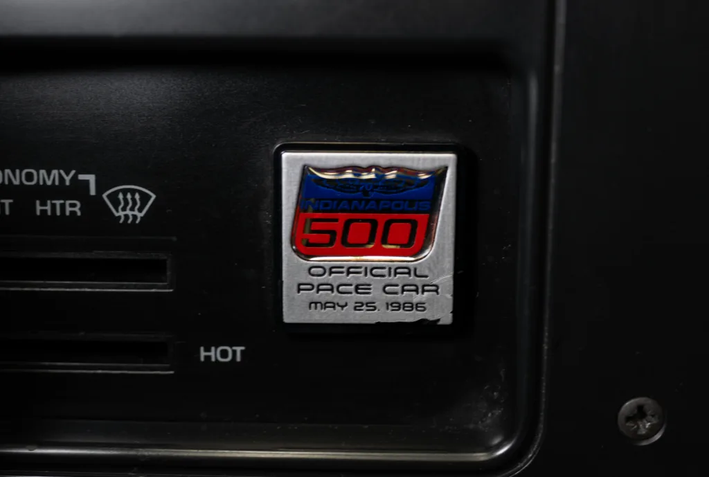 GM Corvette Pace Car – 1986